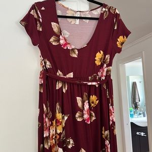 Floral Maternity Dress